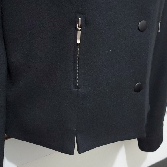 BLACK Valerie Stevens Wool And Lycra Jacket - Picture 3 of 5